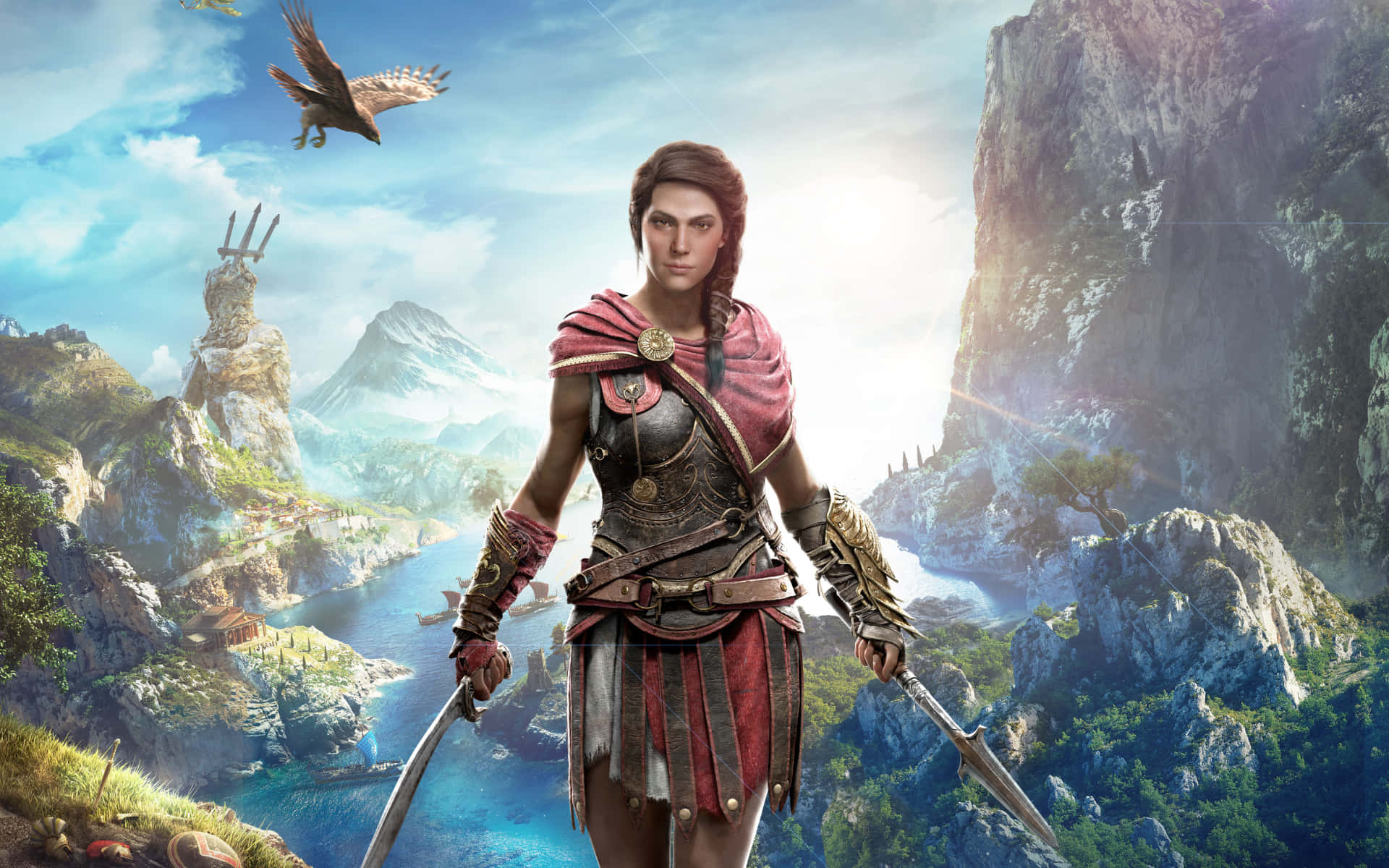 Kassandra Best Assassin's Creed Odyssey Background