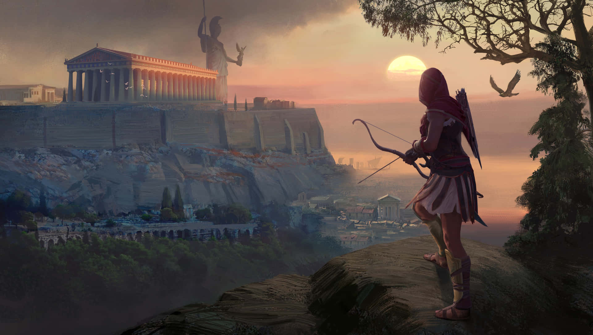 Kassandrabästa Assassin's Creed Odyssey Bakgrund