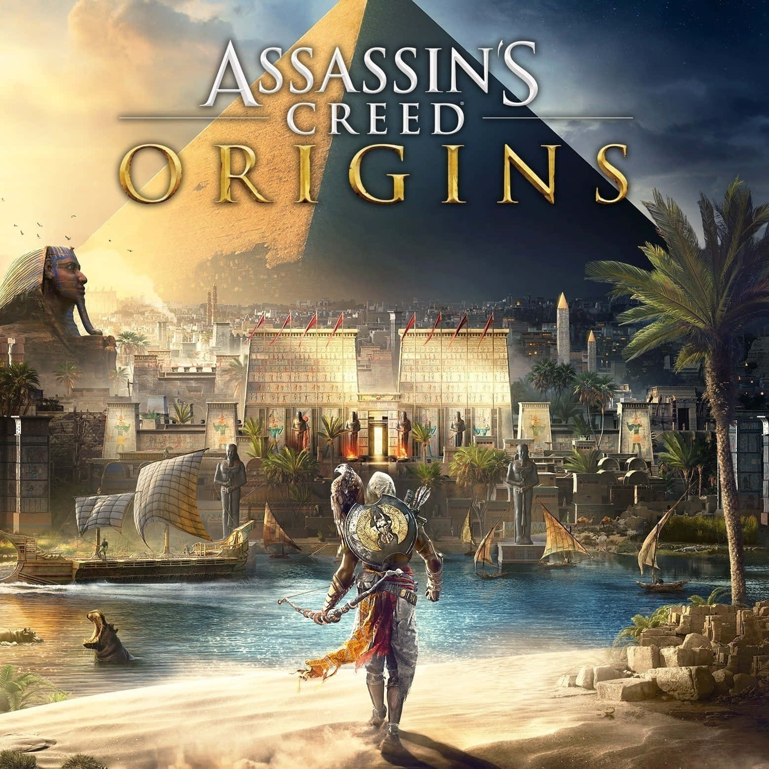Assassiner's Creed Origins - PC-tapet