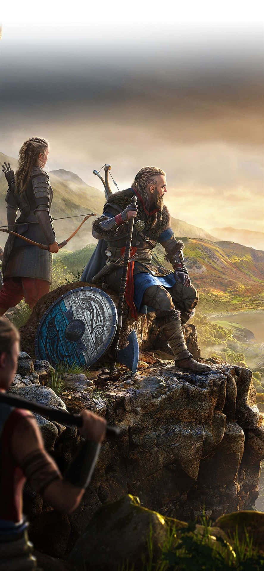 Tamed Strike On Raids Till Vikingatiden Med Assassin's Creed Valhalla Som Bakgrundsbild Till Din Dator Eller Mobiltelefon.