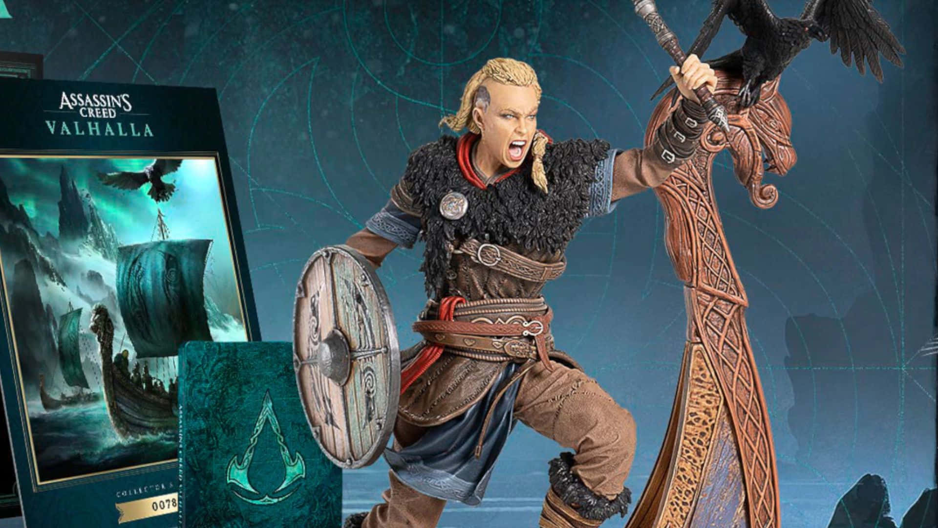 Assassin's Creed VIII Viking Action Figure Tapet