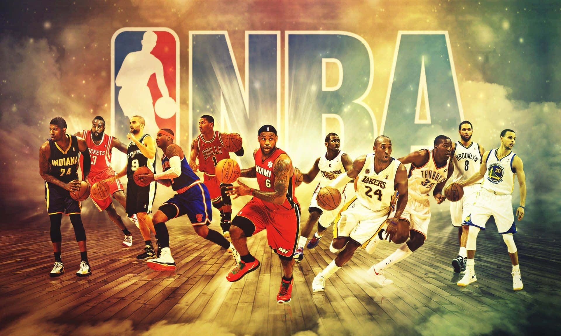 NBA Basketball Players Best Background