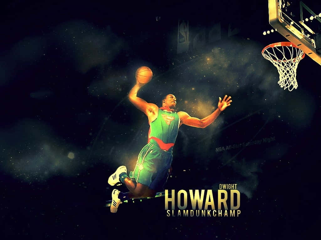 Besterbasketballspieler Dwight Howard Hintergrund