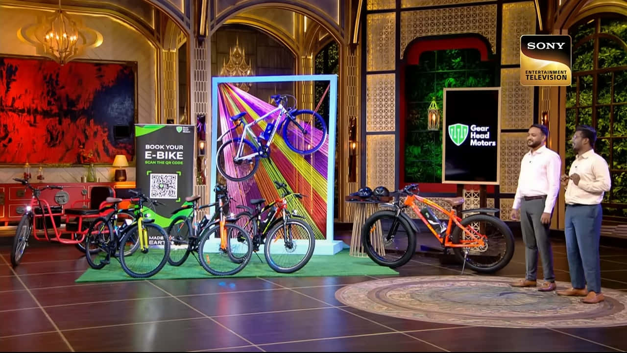 Caption: Stunning High-End Best Bikes Displayed in Showroom