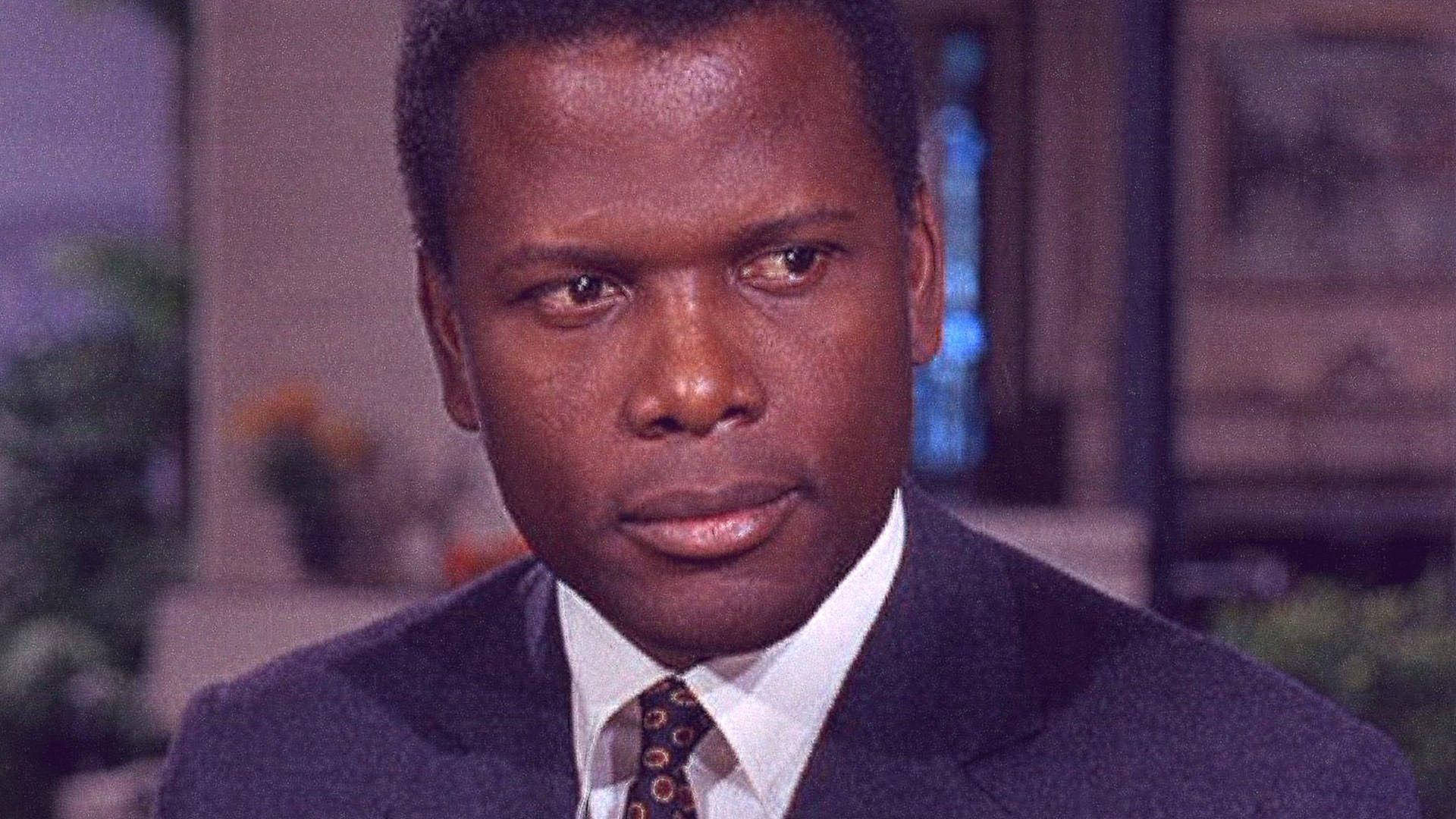 Sidney Poitier - Iconic Black Actor Wallpaper