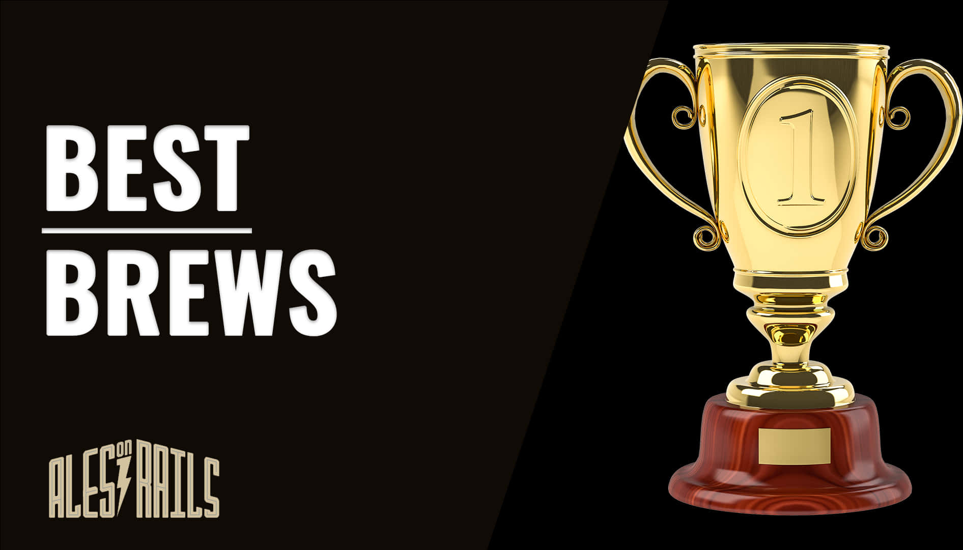 Best Brews Golden Trophy Award PNG