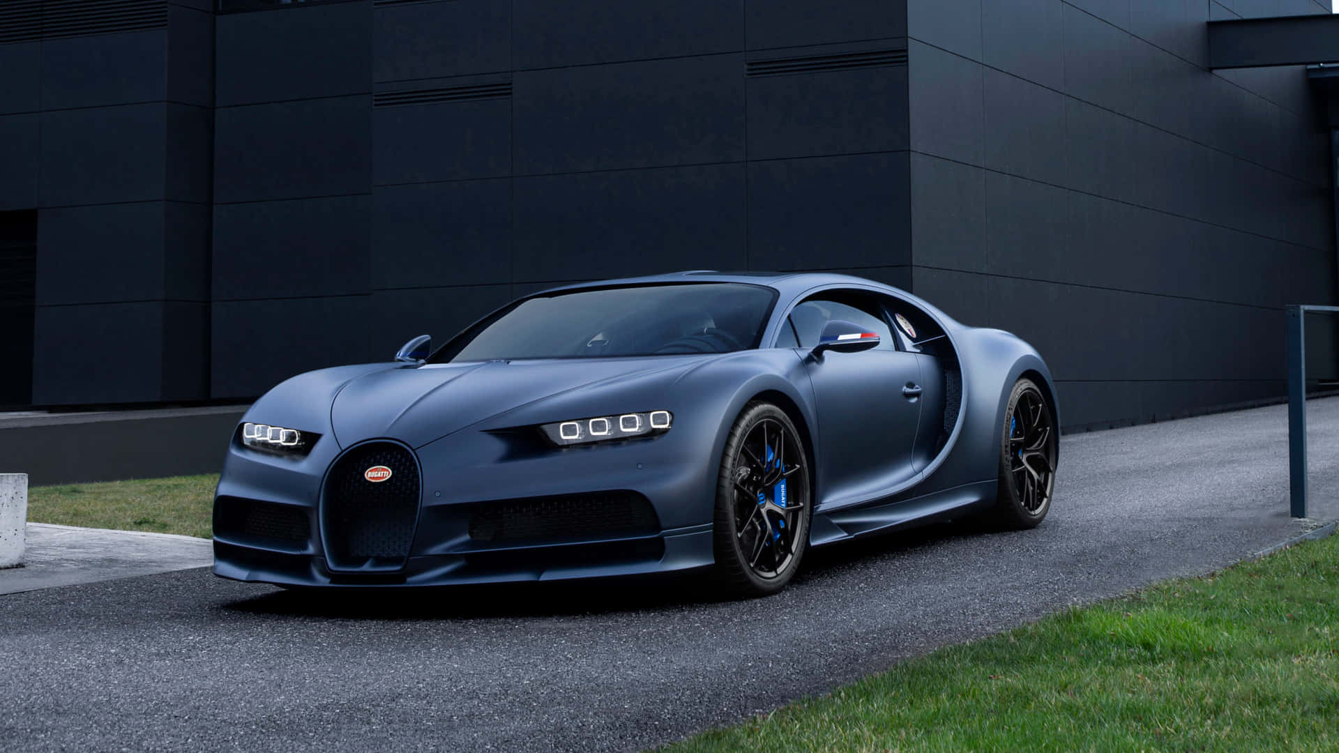 Sejl gennem gaderne i stil med dette bedste Bugatti wallpaper.
