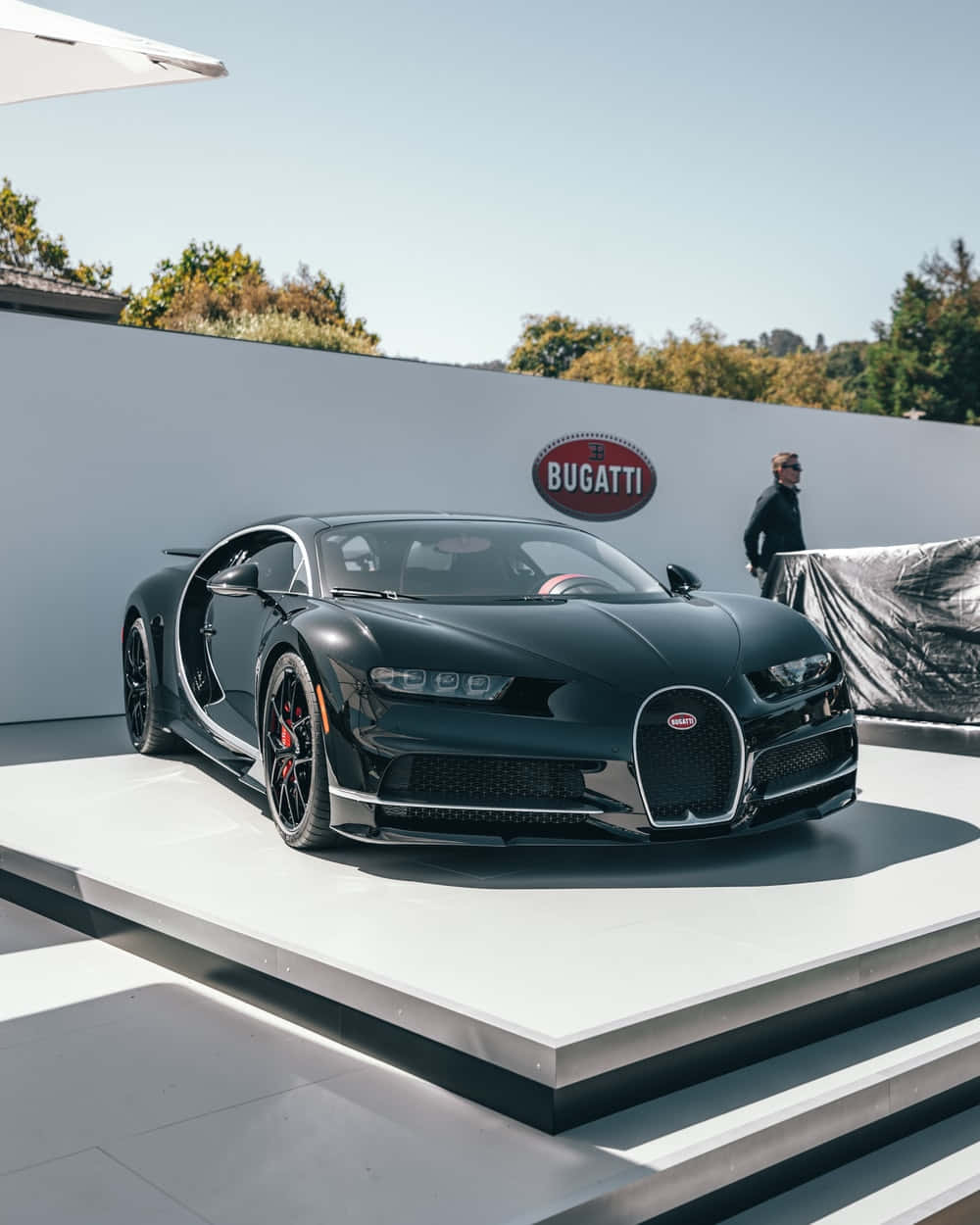 Bugatti Chiron At The San Diego Auto Show