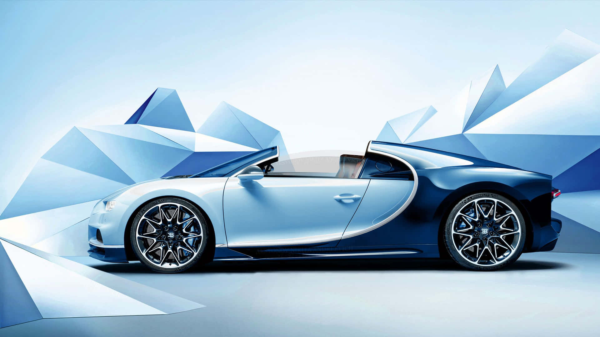 Best Bugatti 2009 Graphic Convertible Model Wallpaper
