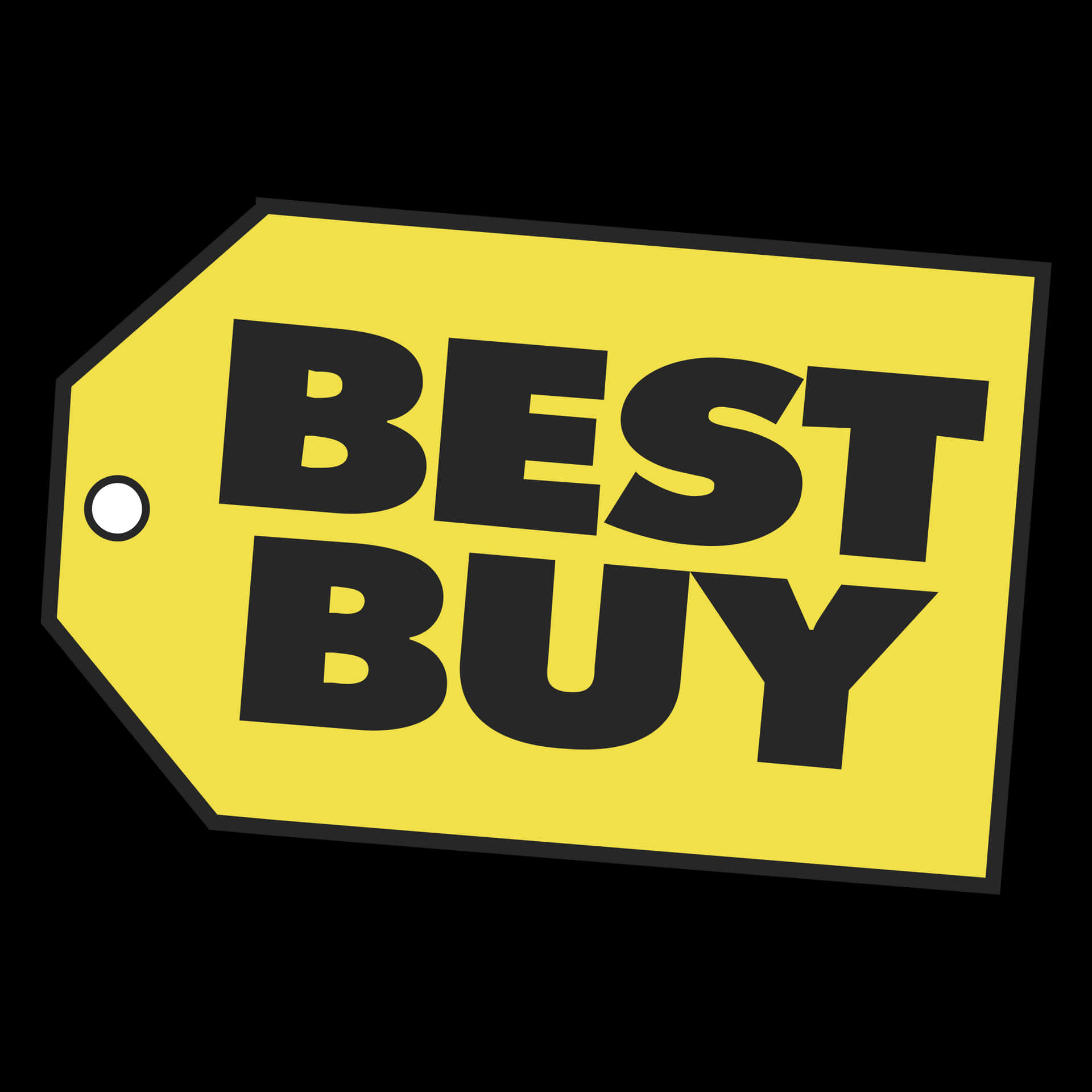 Best Buy Logo On A Black Background