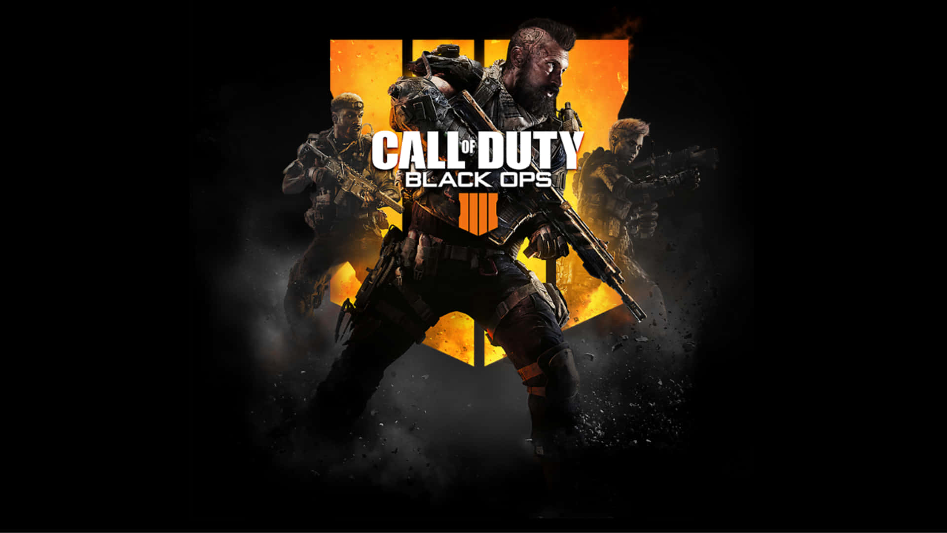 Gamerne vil elske dette ultra-HD bedste Call Of Duty Black Ops 4 baggrund.