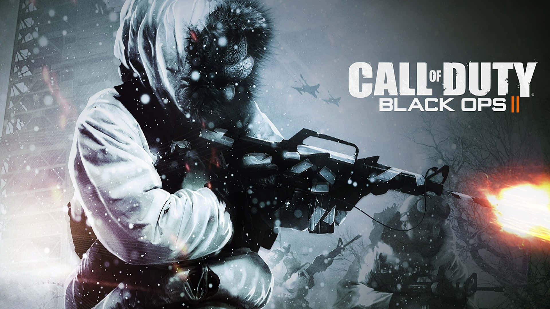 Denhäftiga Bakgrundsbilden På Call Of Duty Black Ops 2 Finns Nu Tillgänglig För Din Pc!