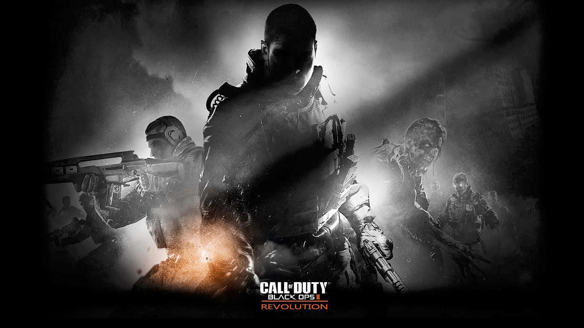Aexperiência Definitiva De Jogabilidade Com Call Of Duty Black Ops 4.