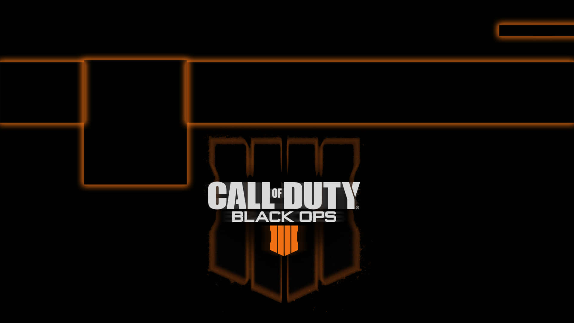 Call of Duty Black Ops logo tapet