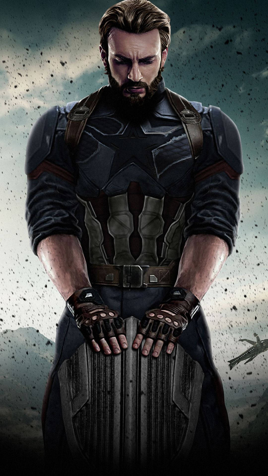 Einkraftvolles Symbol Des Patriotismus - Bester Captain America Wallpaper