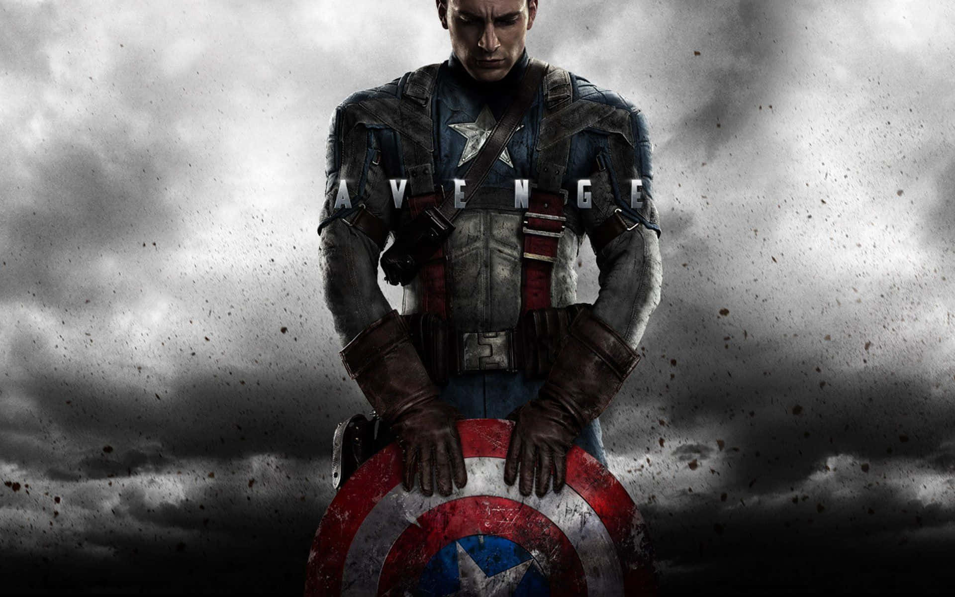 Bliinspirerad Med Den Bästa Captain America-tapeten