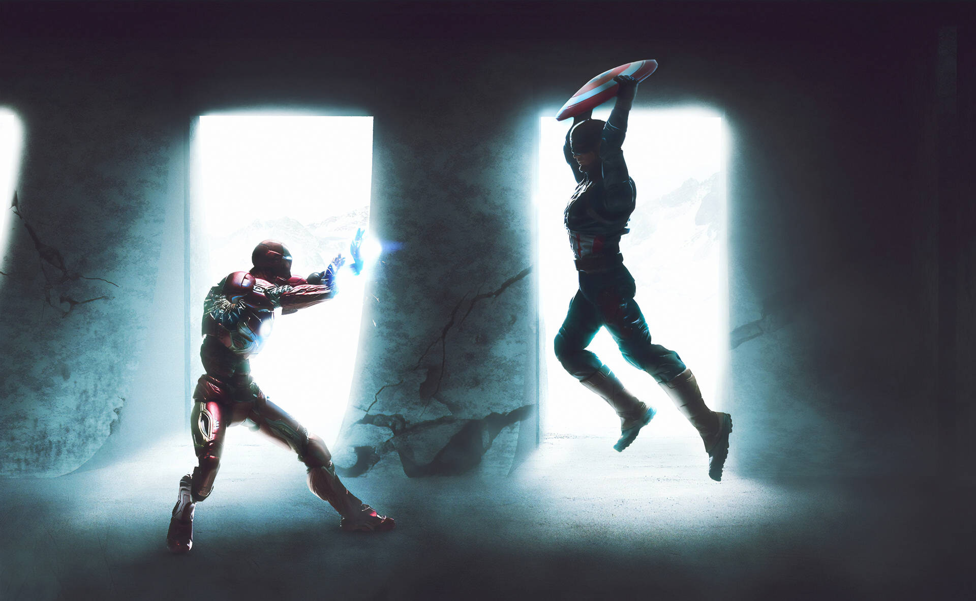 Best Captain America Fight Wallpaper