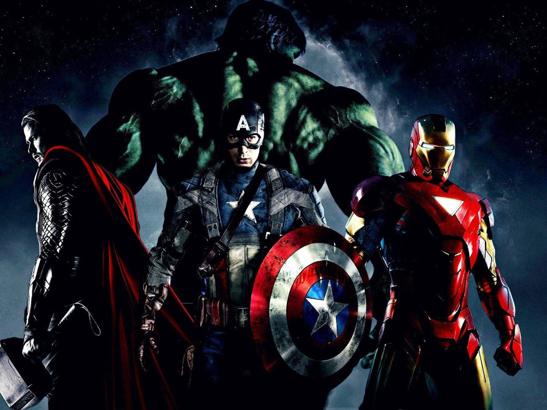 Mejorwallpaper De Captain America De Los Avengers Fondo de pantalla