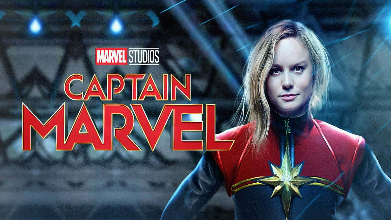 Bästabakgrundsbilden För Första Glimten Av Captain Marvel.
