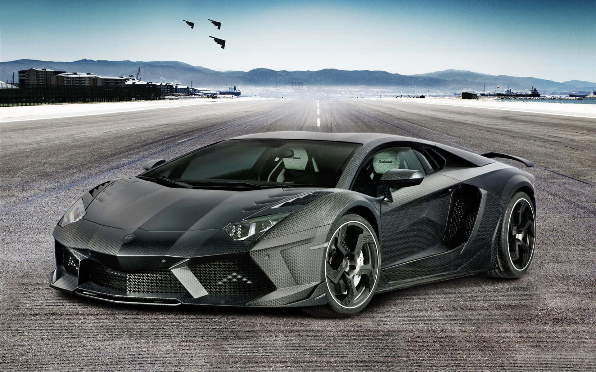 Cool Gray Lamborghini Best Car Background