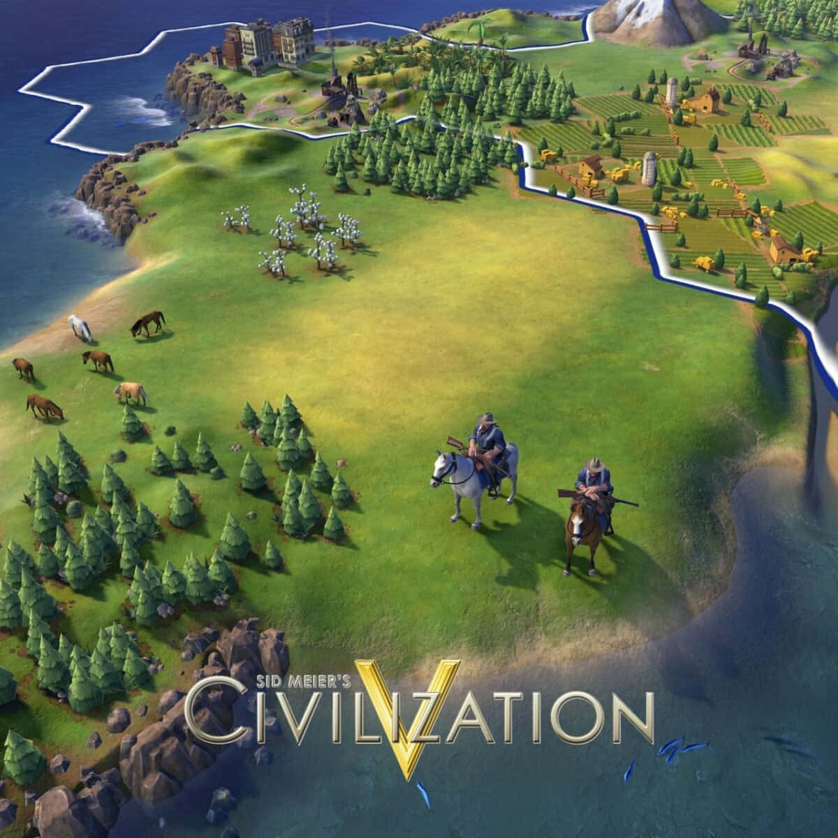 Civilization V-skærmbillede tapet