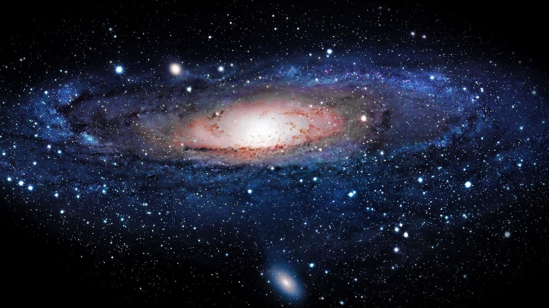 Galaxieund Sterne Bester Computerhintergrund