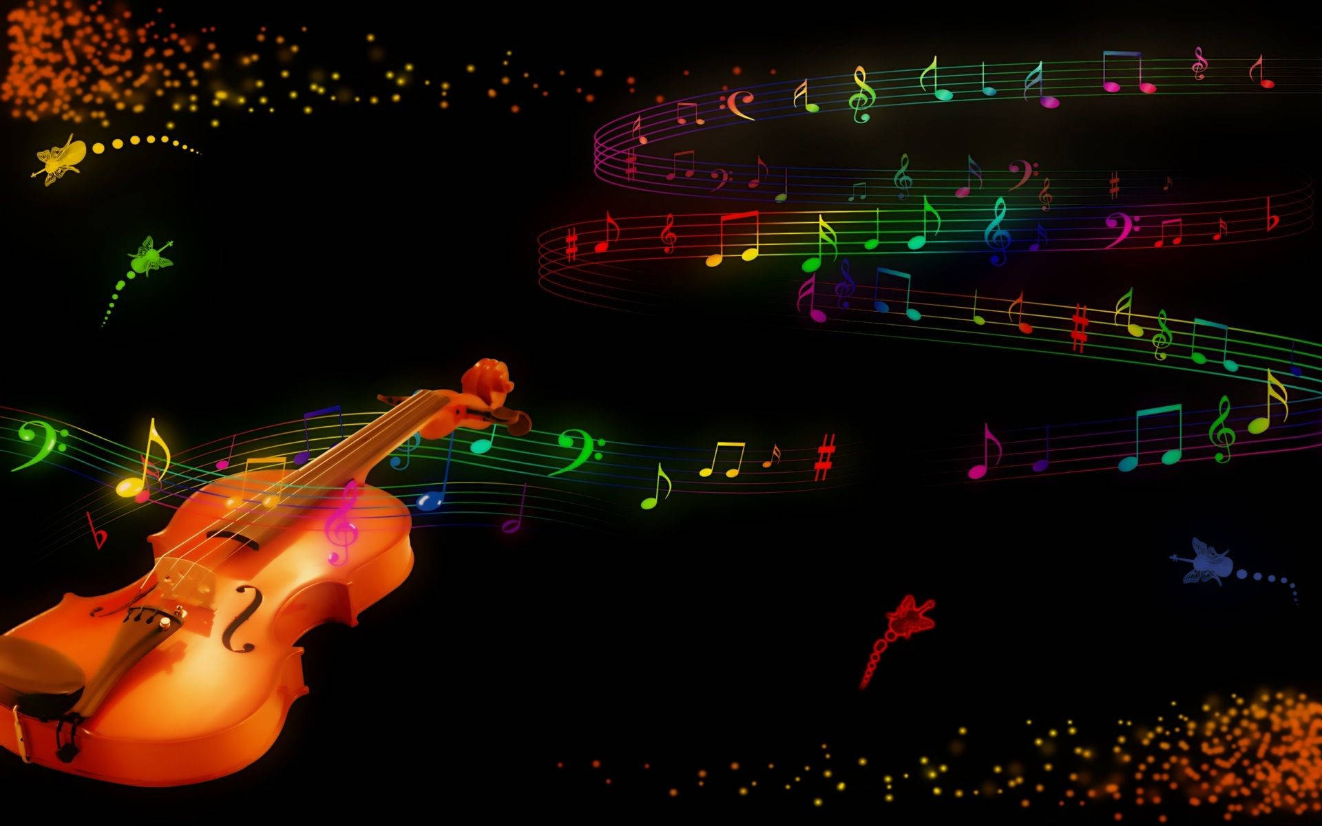 Best Cool Music Notes Graphic Art