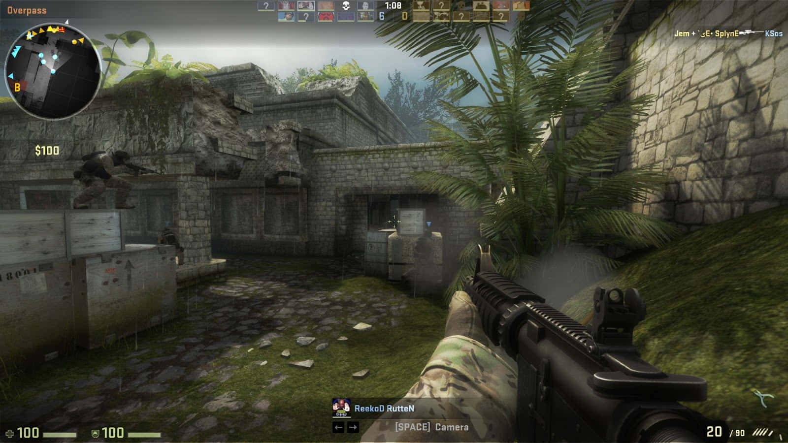 A Screenshot Of A Game Of Counter Strike