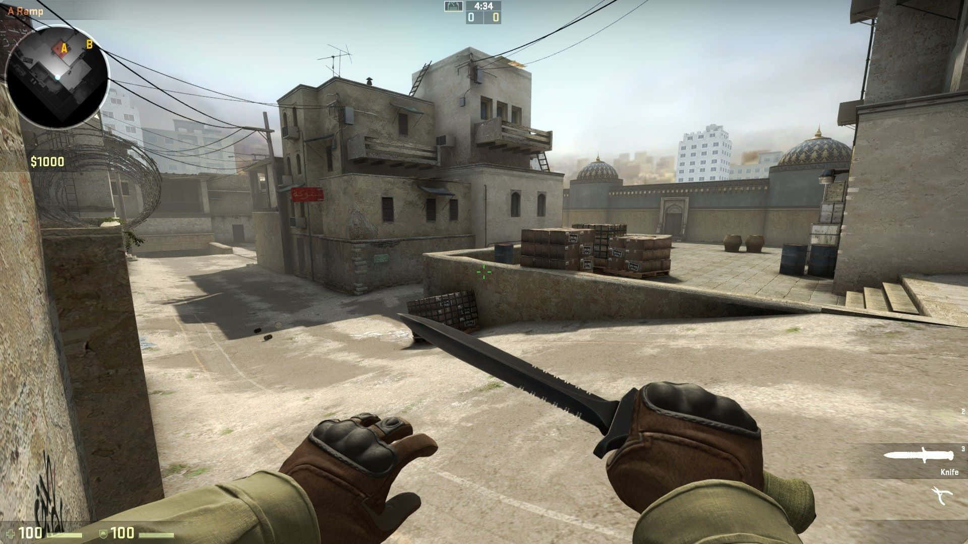 “Immerse yourself in the world of Counter-Strike: Global Offensive”