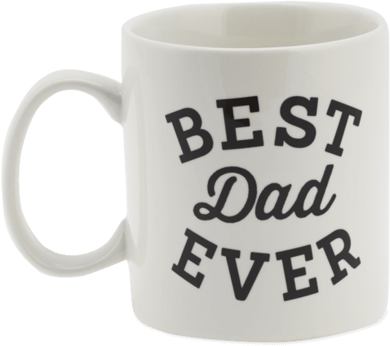Best Dad Ever Mug PNG