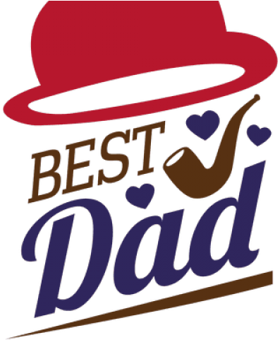 Best Dad Fathers Day Celebration PNG