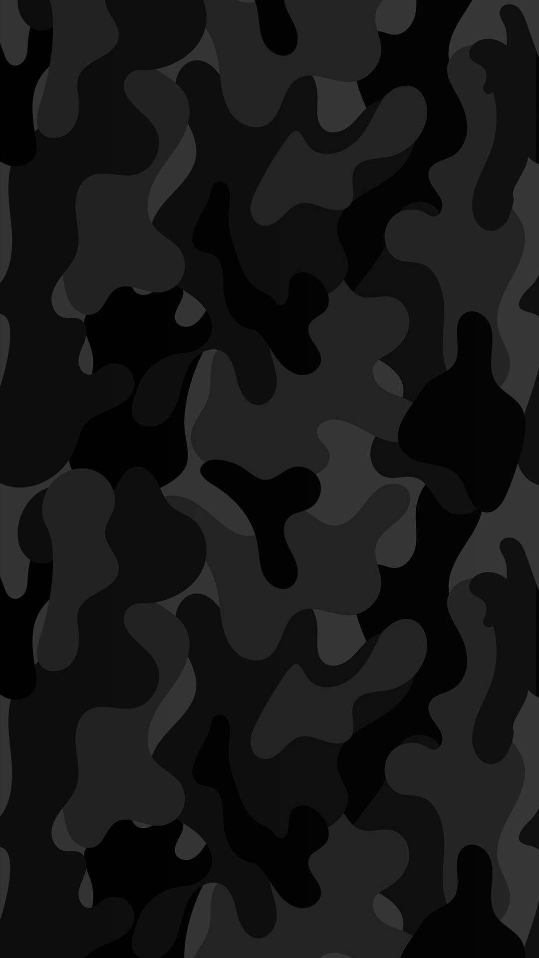 Bedste mørke camouflage stil mønster tapet Wallpaper