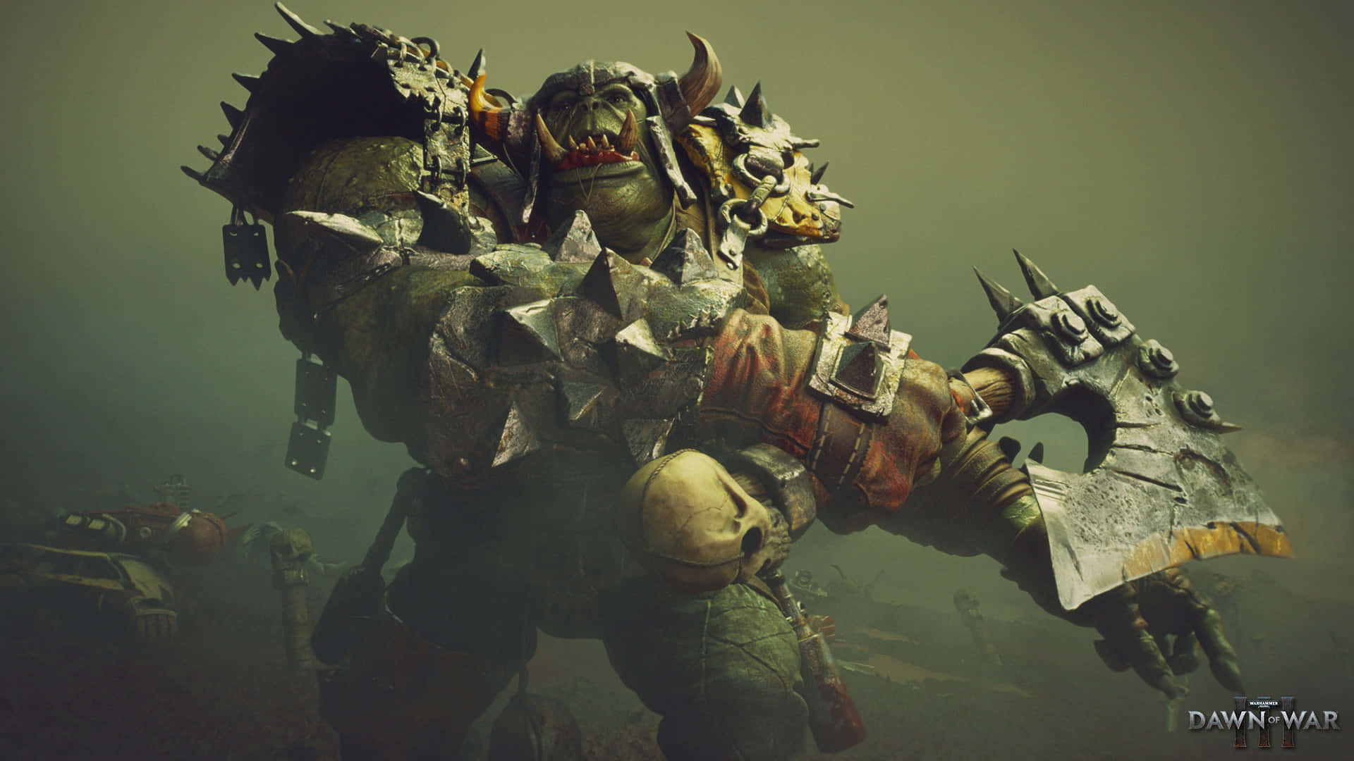 Monster Ork Best Dawn Of War III Background