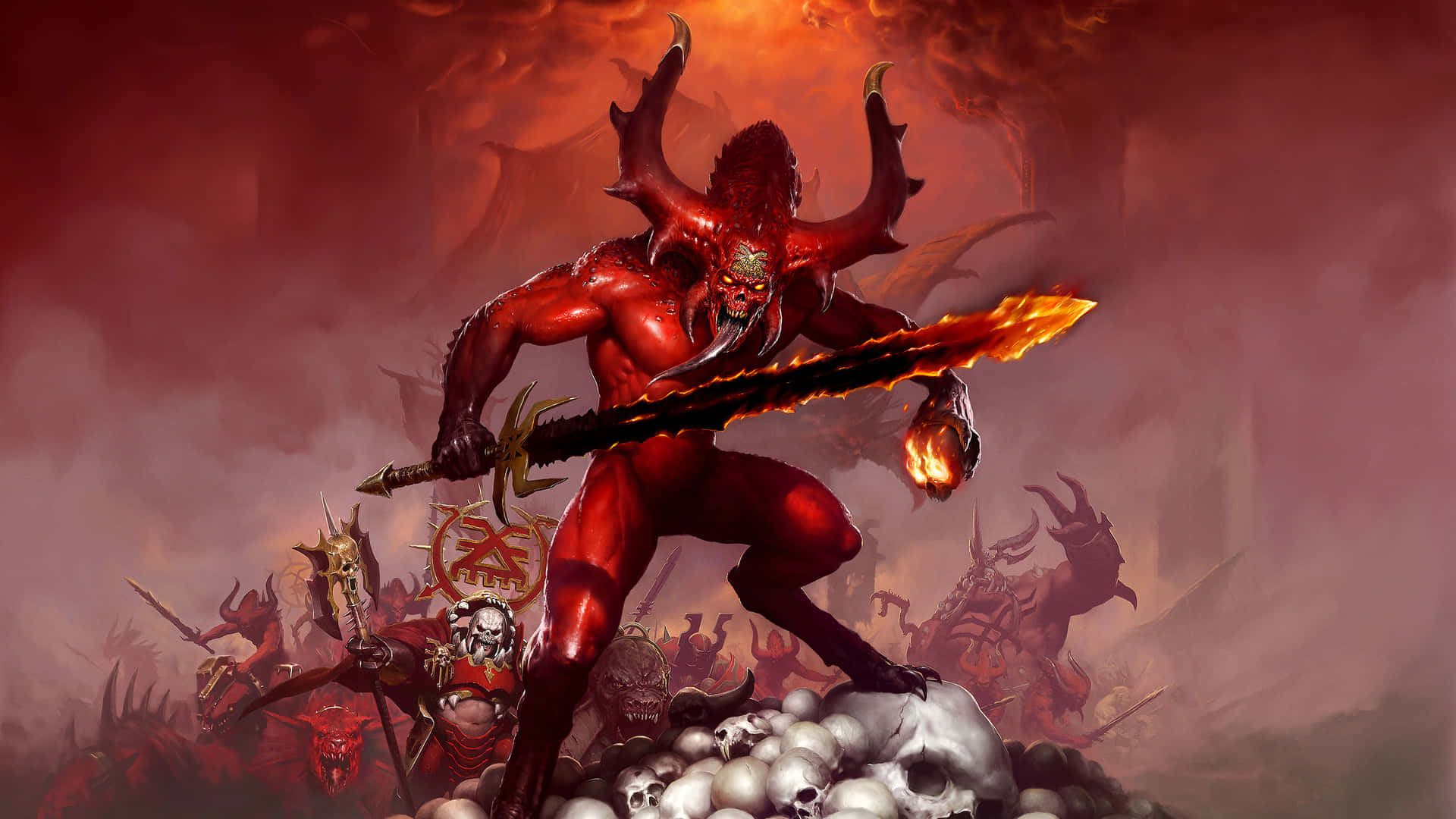 Blood God Khorne Best Dawn Of War III Background