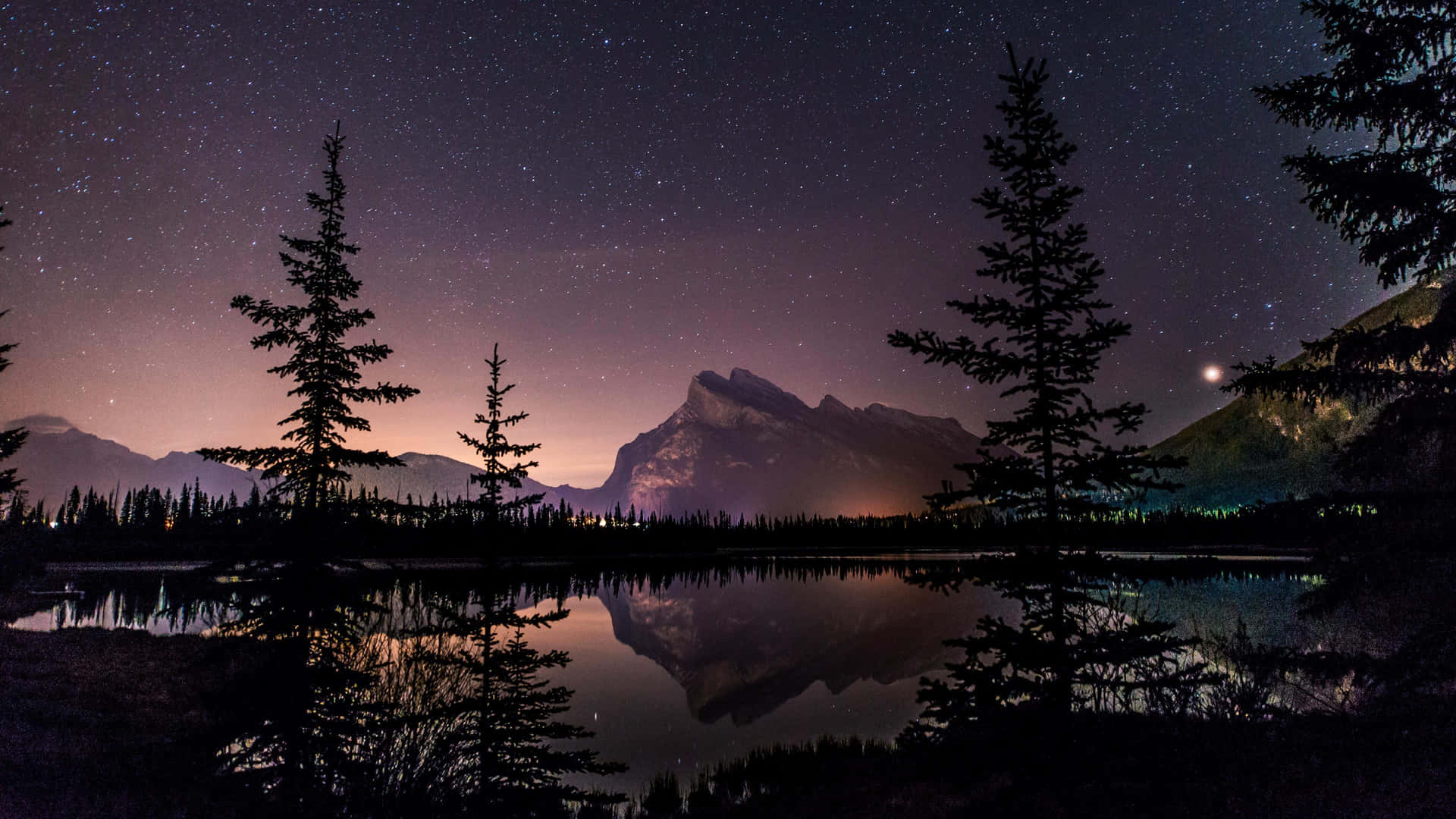 Besterhintergrund Für Den Desktop-pc: Banff Nationalpark In Kanada