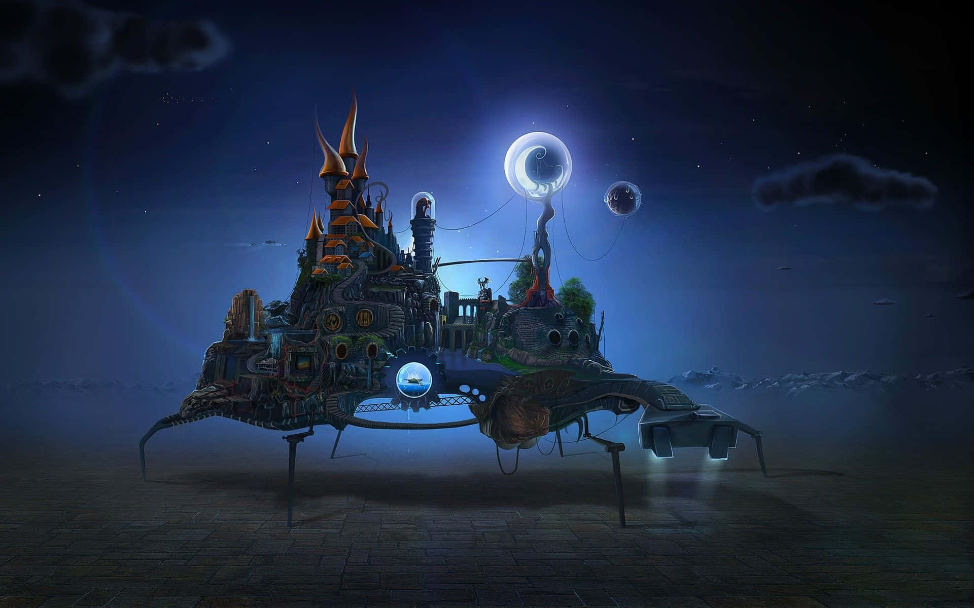 Best Desktop Pc Background Of Castle Fantasy Art Background