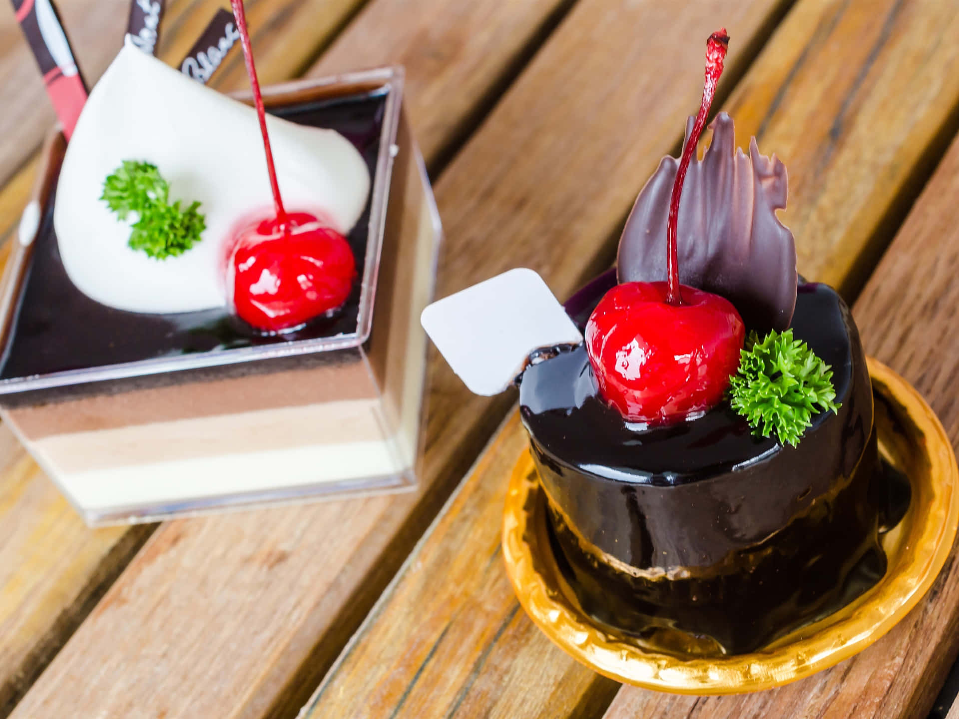 Best Desserts Background Melted Chocolate
