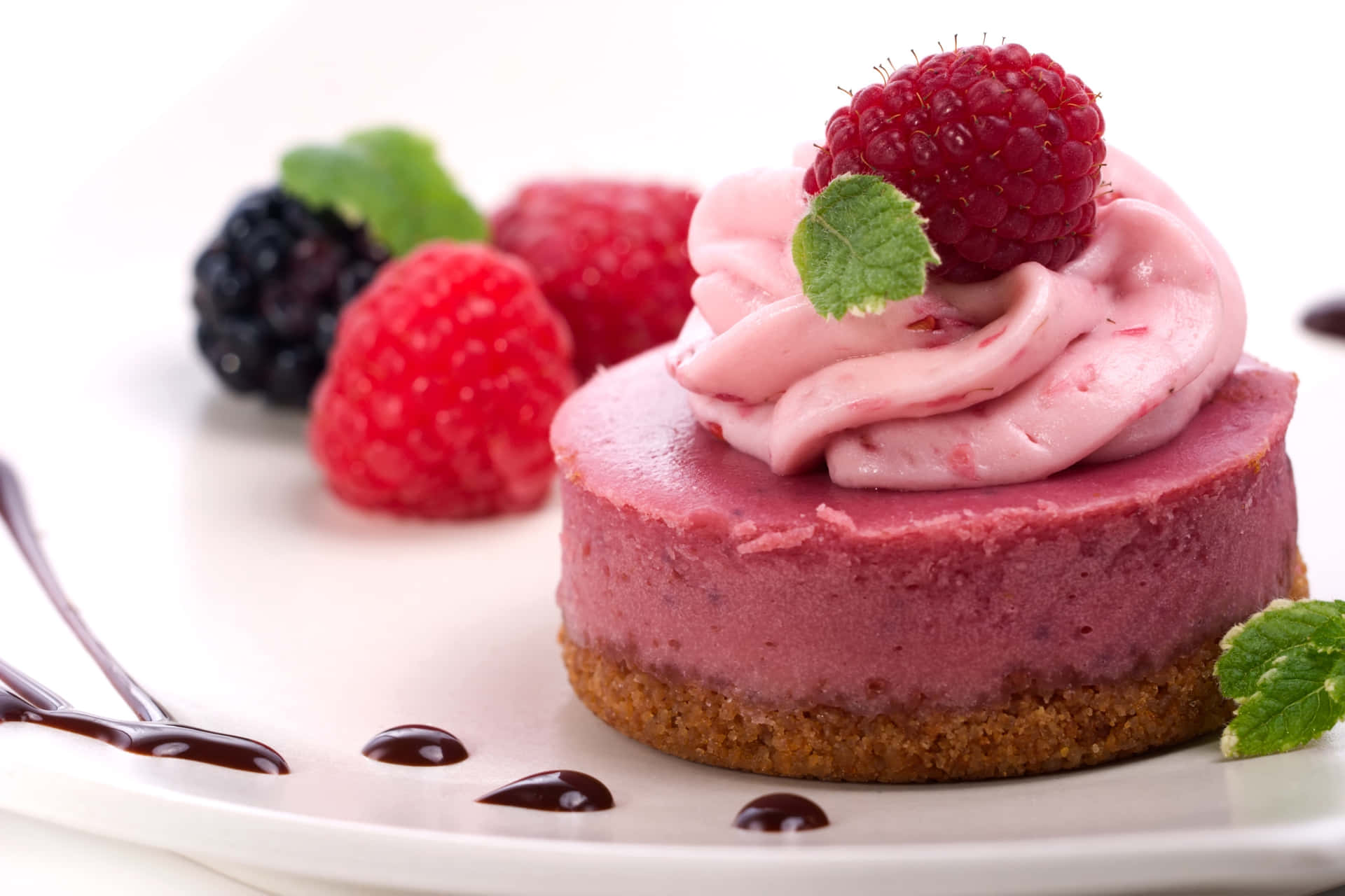 Best Desserts Background Pink Icing