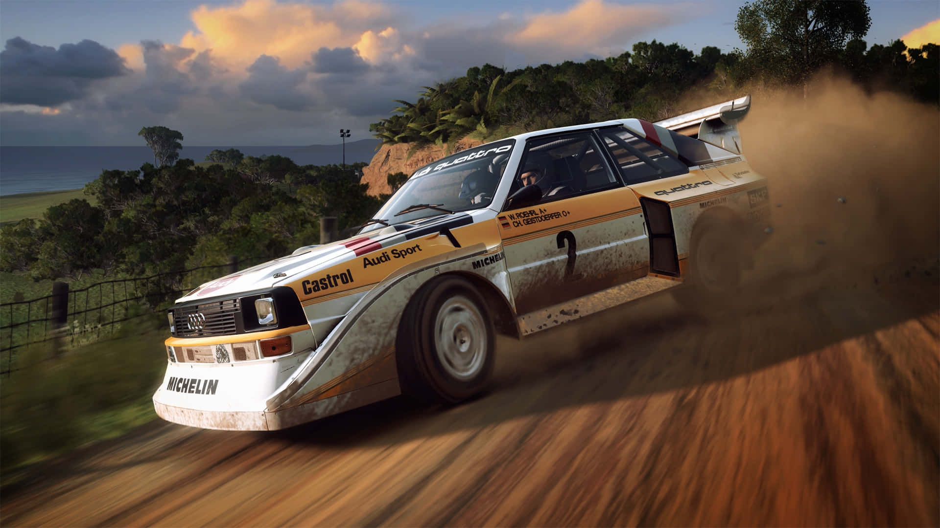Abarth Car Best Dirt Rally Background