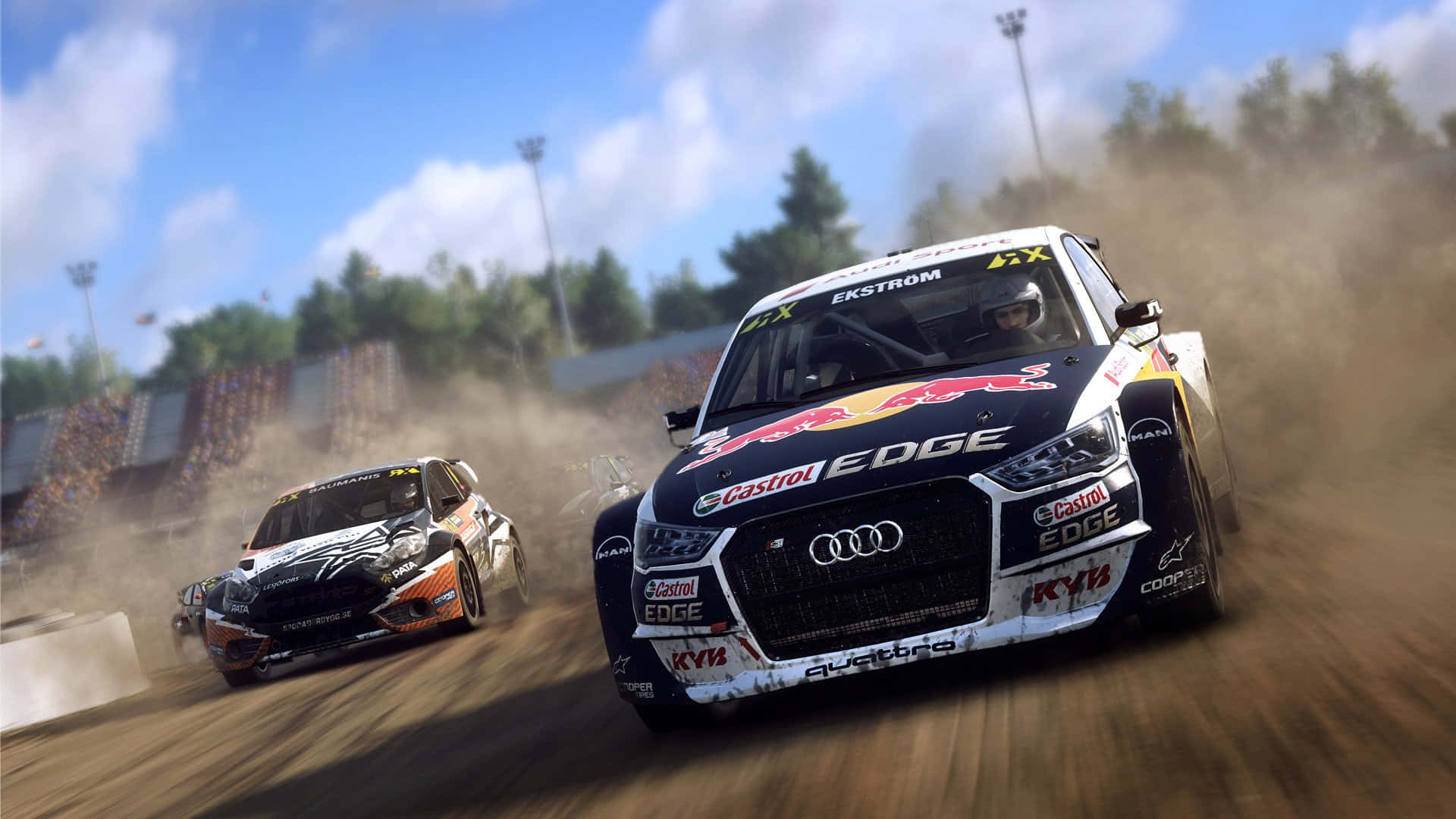 Audi A4 Best Dirt Rally Background