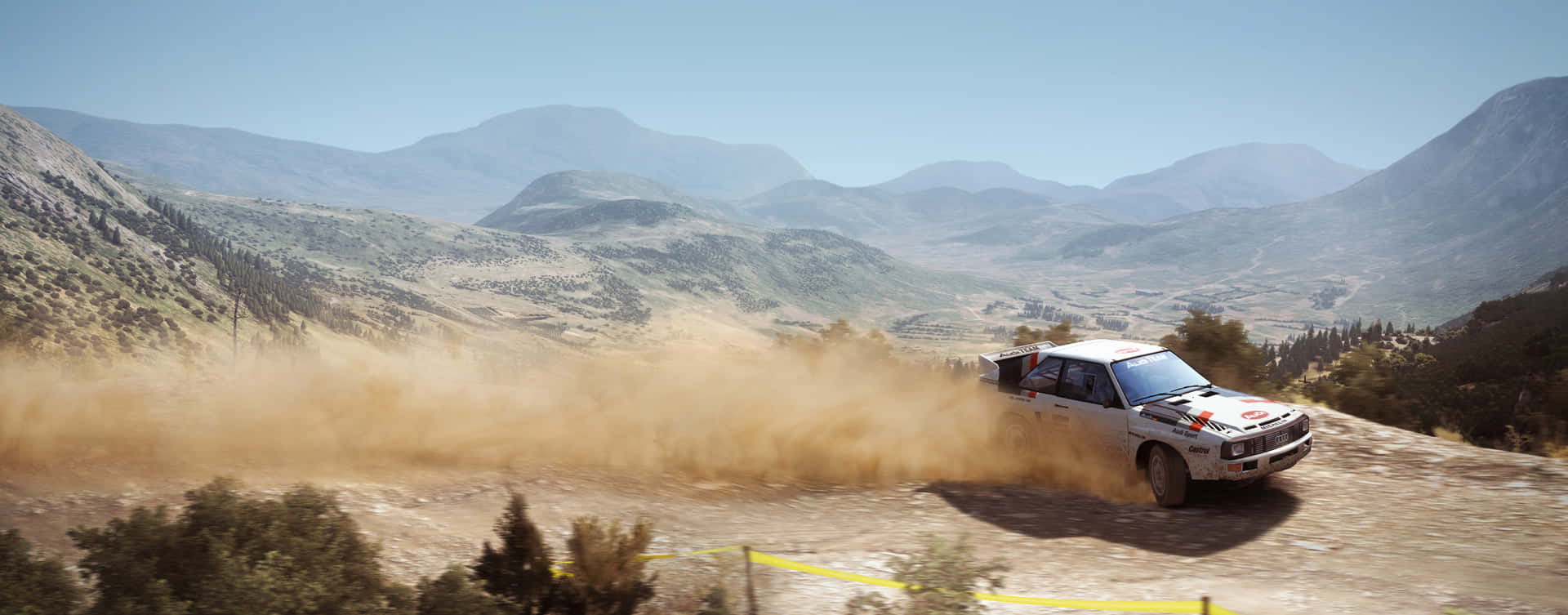 Bästabakgrundsbilden För Dirt Rally Racing