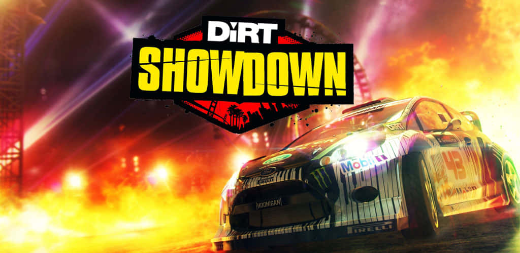 Thrilling Dirt Showdown Game Background