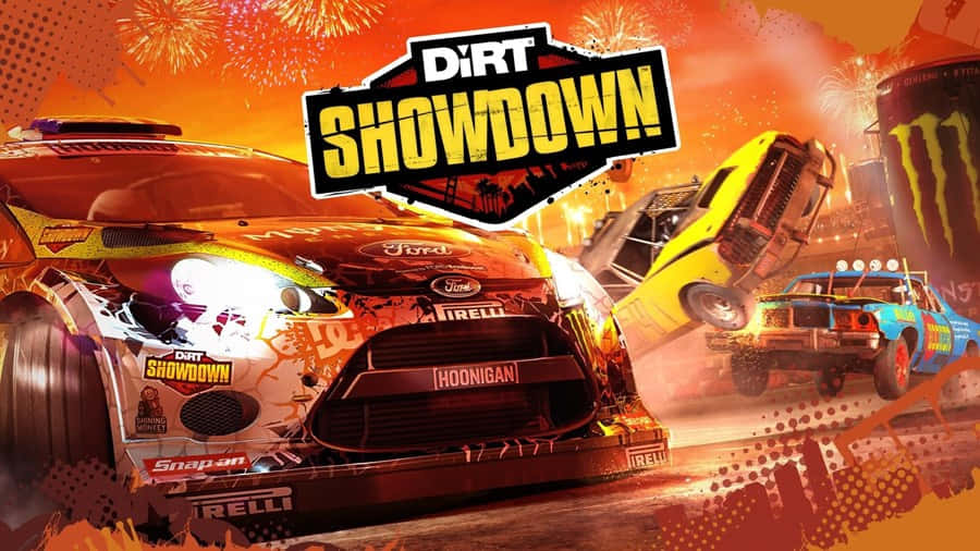 Bästabakgrundsbilden För Dirt Showdown Arkadspelet.