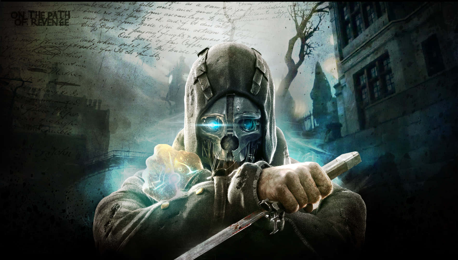 Corvo Attano Crossed Forearms Best Dishonored 2 Background