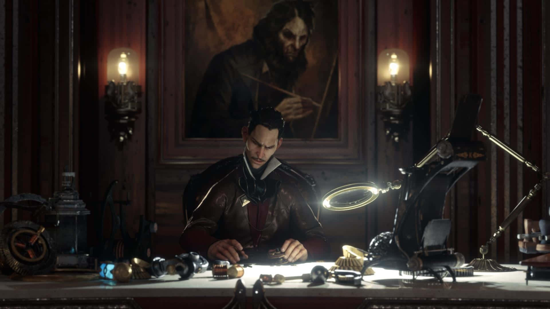 Unveiling Magic in Dishonored 2 - A Stunning Game Background