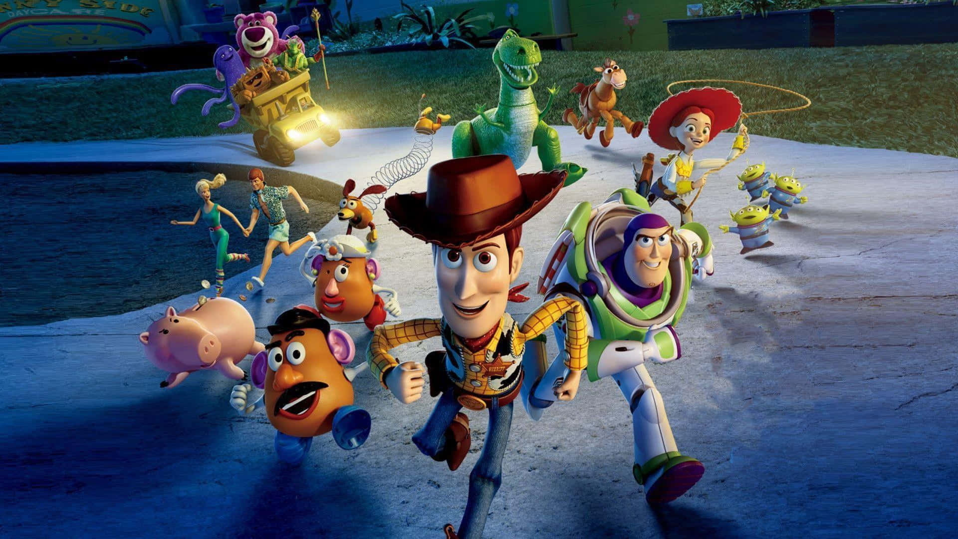 Miglioripersonaggi Di Sfondo Di Toy Story 3 Di Disney.