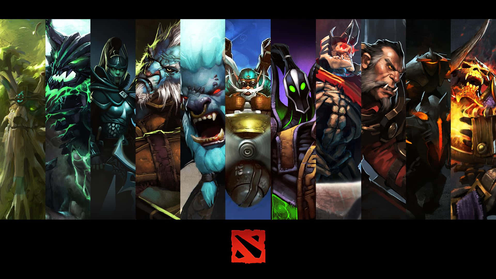 Hero Characters Preview Best Dota 2 Background