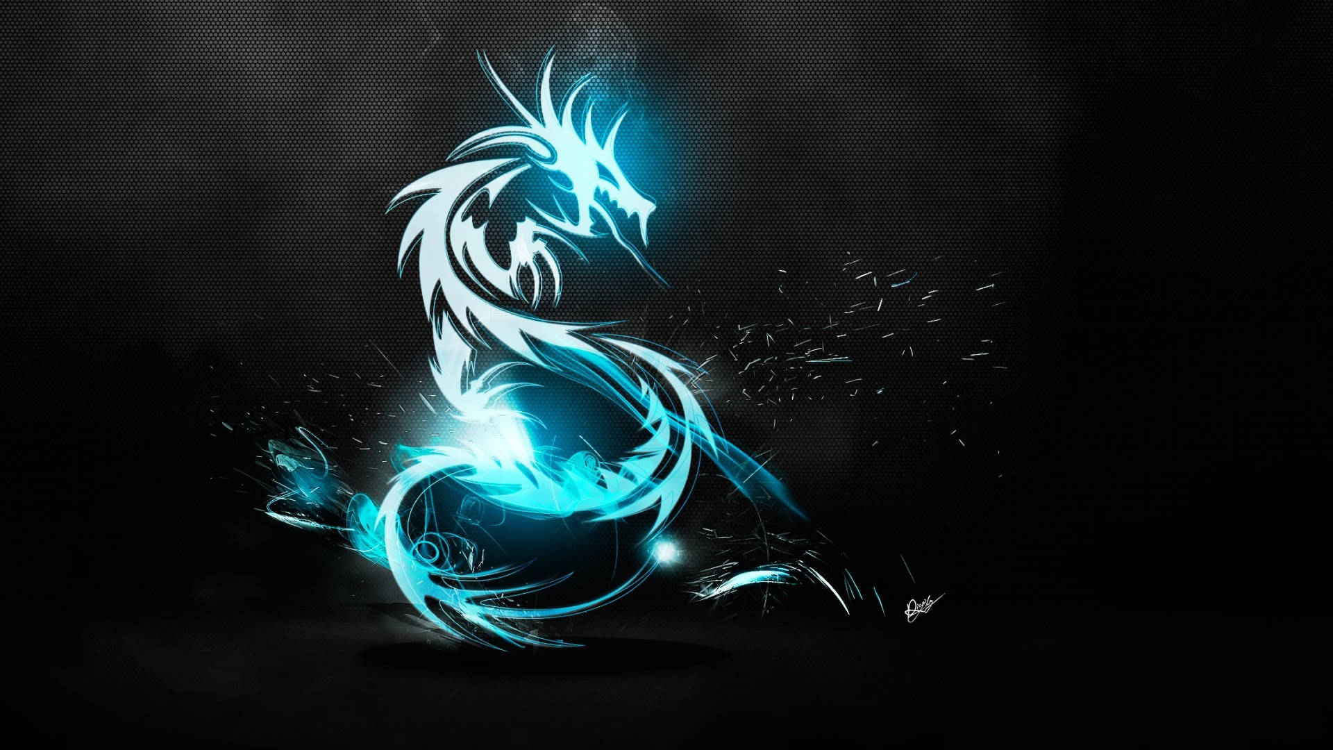Best Dragon Neon Blue