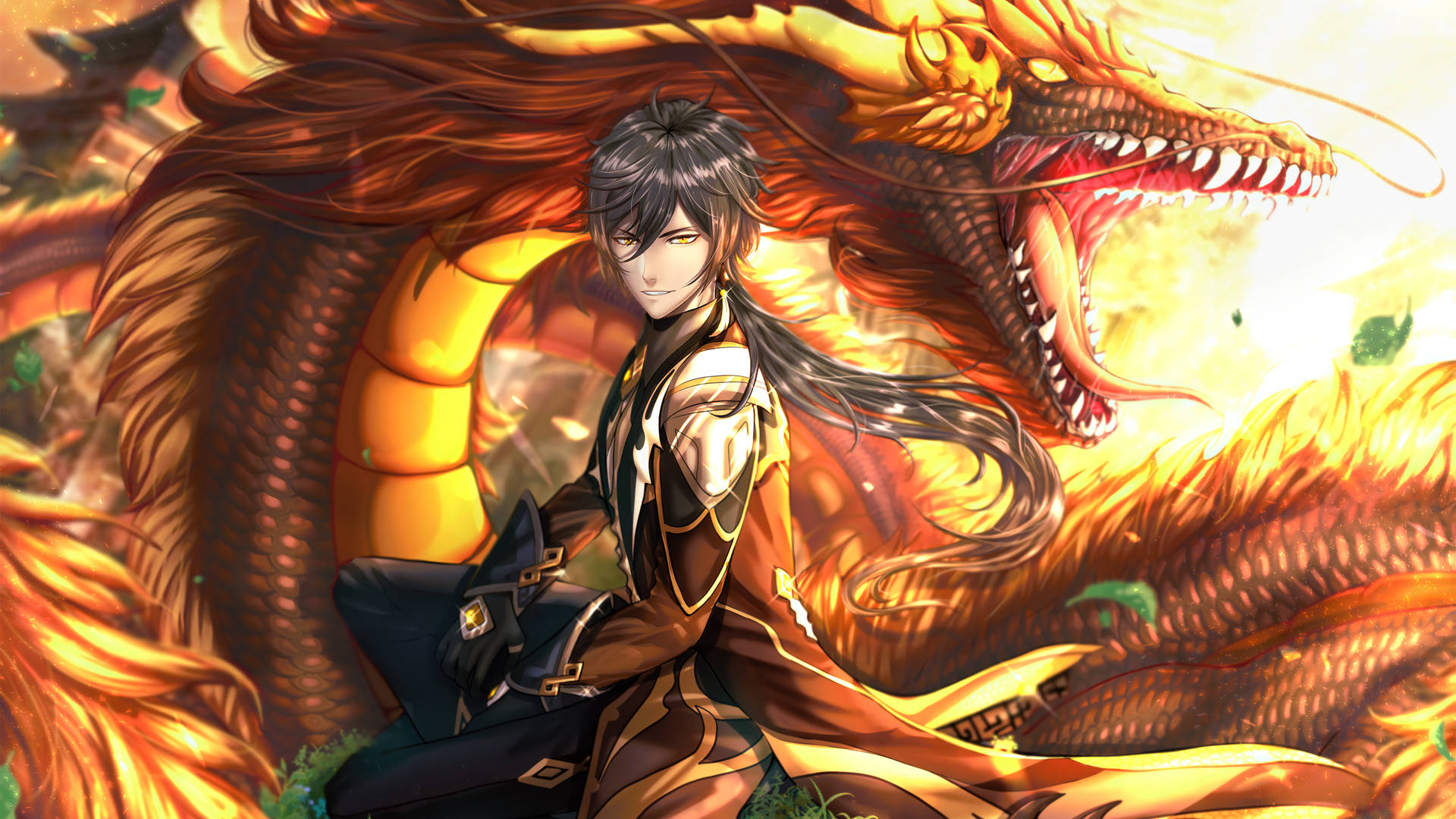 Best Dragon Zhongli Genshin Impact