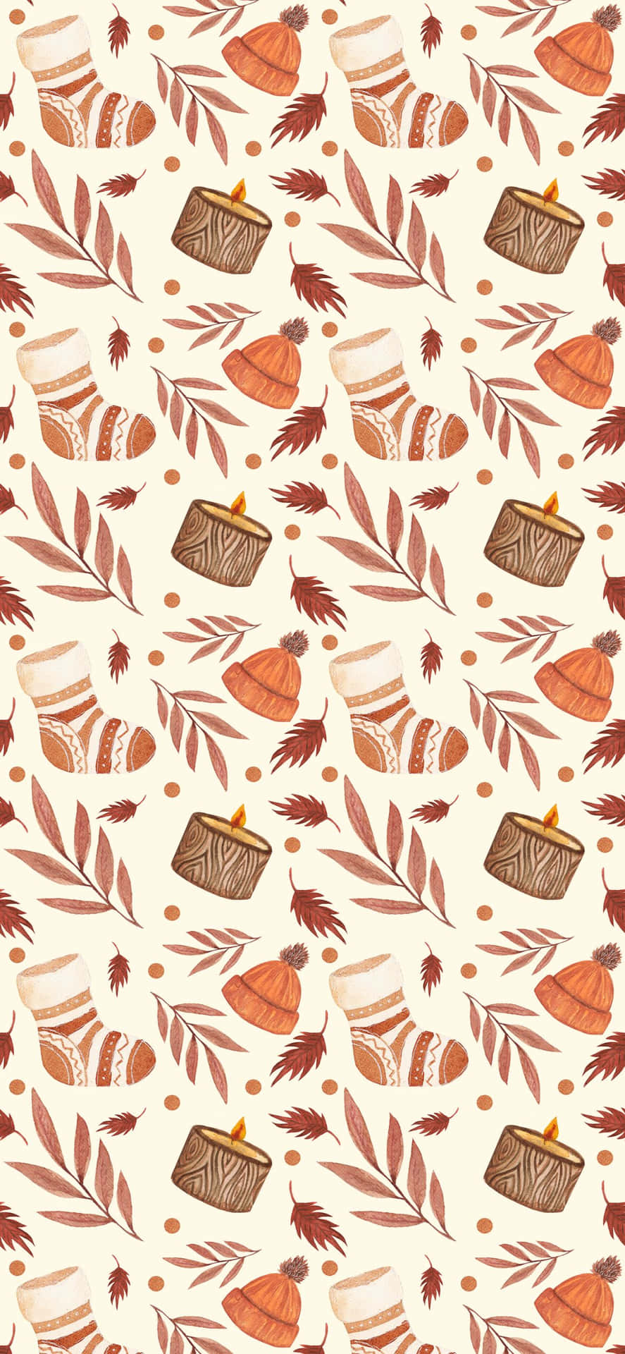 Capture the essence of Fall with this colorful autumn leaves background